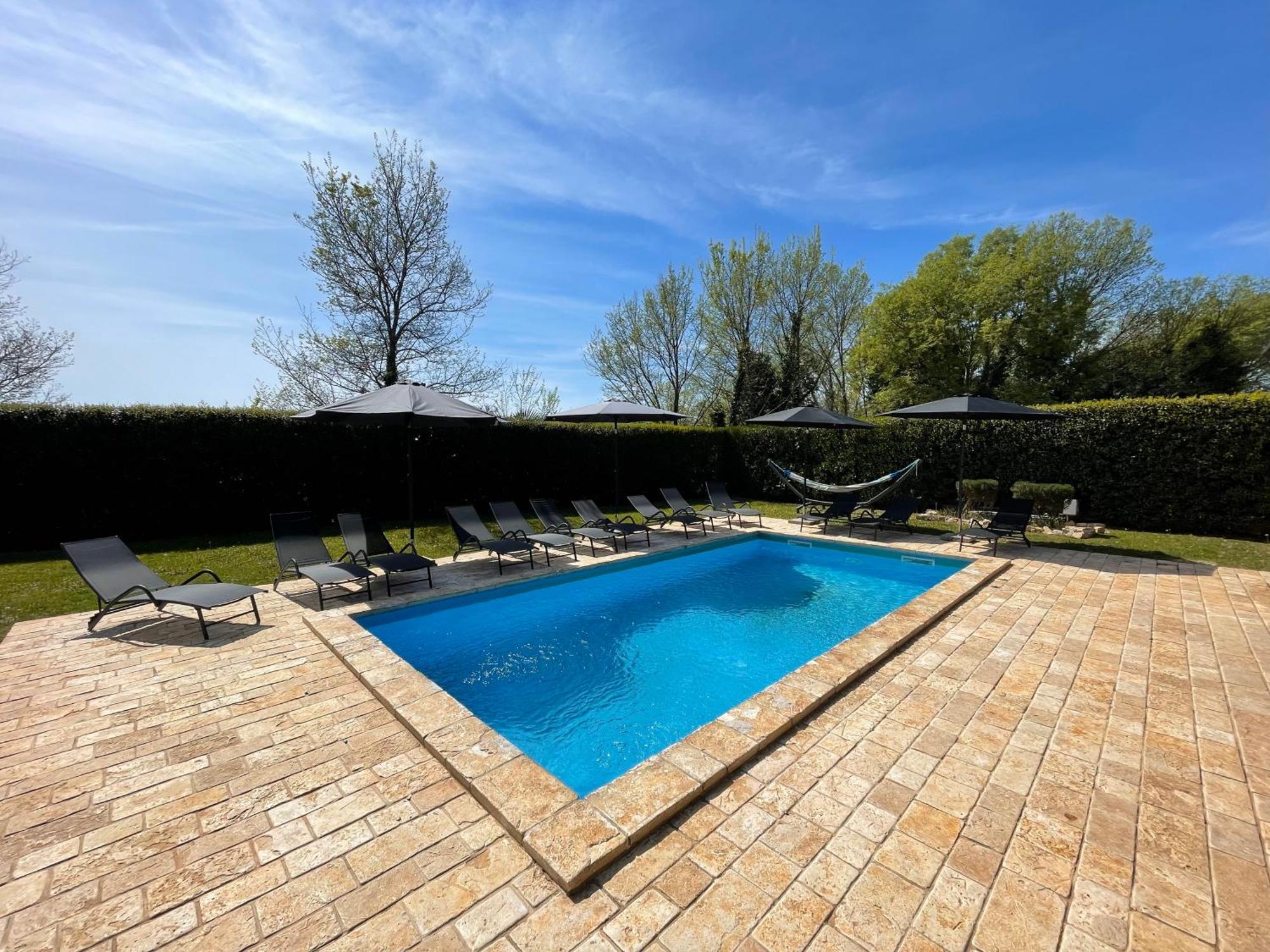 Villa Antonci-18, Pool, 3 Houses, Jacuzzi, Private Territory Antonci  Exterior photo