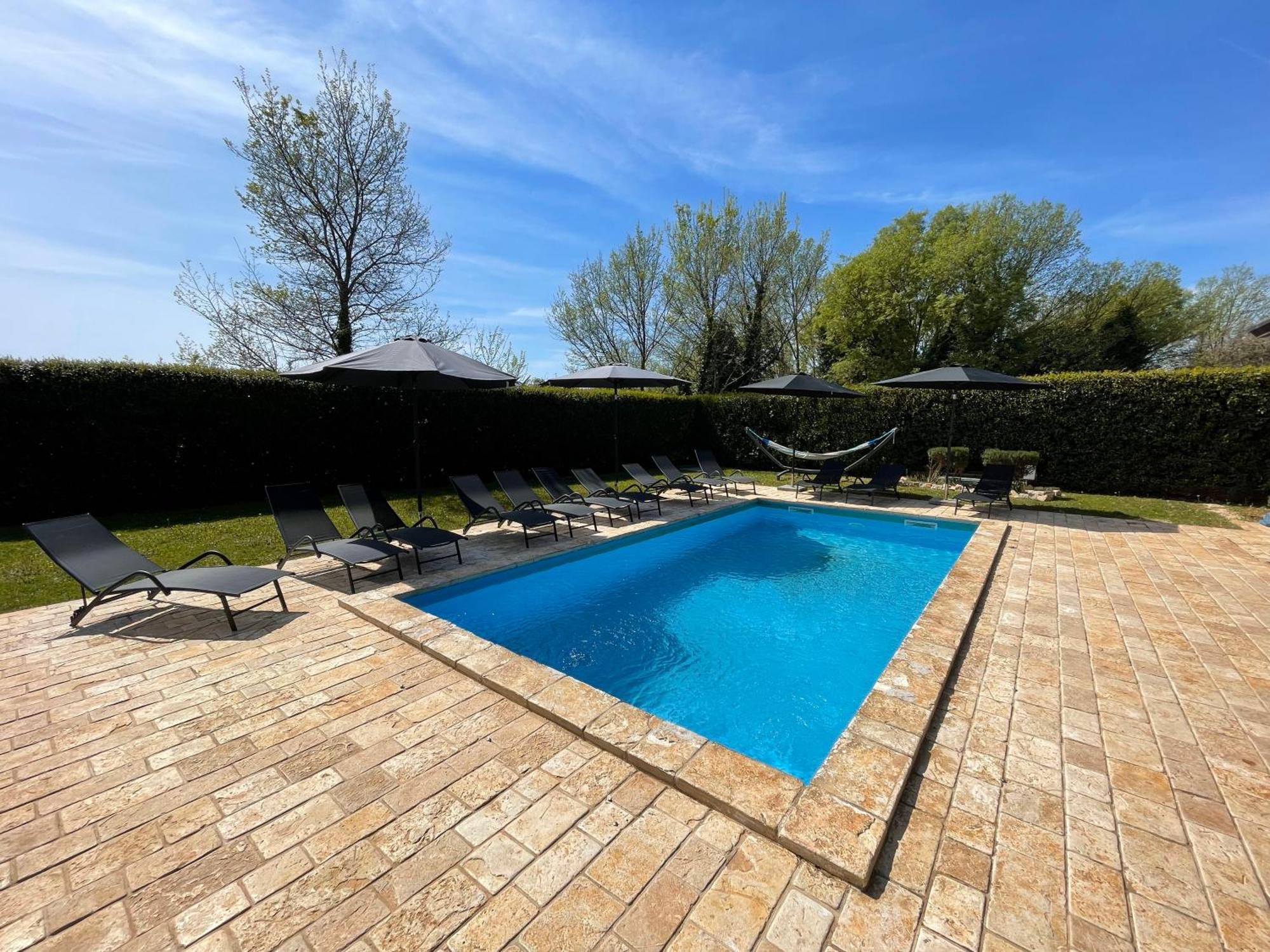 Villa Antonci-18, Pool, 3 Houses, Jacuzzi, Private Territory Antonci  Exterior photo